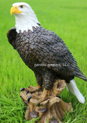 AMERICAN BALD EAGLE STATUE AMERICAN BALD EAGLE FIGURINE EAGLE SCULPTURE