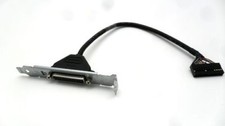 HP Parallel Printer Port Adapter Bracket 25-pin Low Profile 611900-001