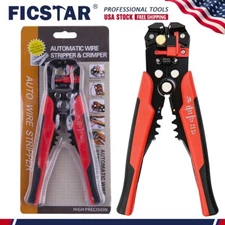 8" MultiPurpose Electrical Wire Stripping Tool Crimper Pliers Insulated Cutter