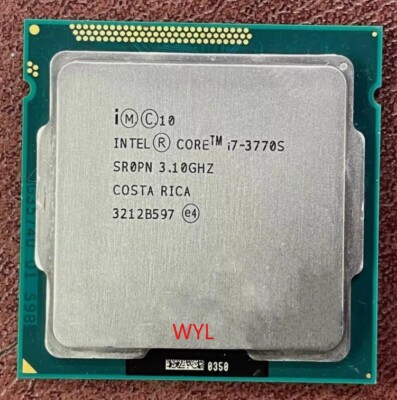 3rd Gen Intel Core i7-3770S LGA1155 CPU Processor Quad-Core 3.1GHz SR0PN