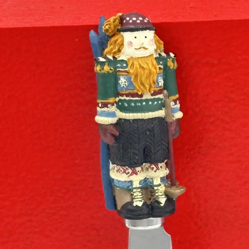 Debbie Mumm Nutcracker Cheese Spreaders 2001 Boston Warehouse Set Of 4 # 12731 - Picture 10 of 13