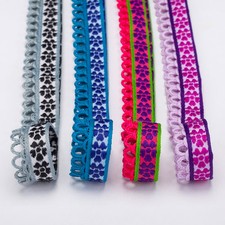 Neotrims Scalloped Edge Picot Border Flower Ribbons Trim Trimming Edging 12mm