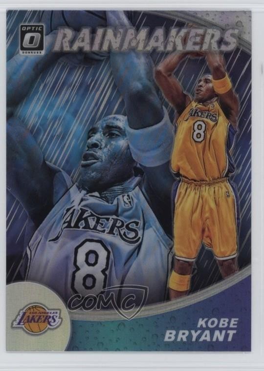 2019-20 Panini Donruss Optic Rainmakers Holo Prizm Kobe Bryant #19 HOF 8iv