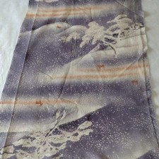 Boro Japanese Old Vintage Cloth Japan Silk Edo Chirimen Scraps No. 98 