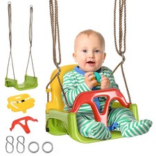 Outsunny Balançoire pour Enfant 42x33x180cm Vert