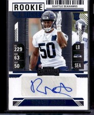2024 Panini Contenders #255 Richard Jibunor