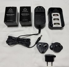 Atomos Battery Kit ATOMBAT003 NP-F750 Cargador Original Excelente Estado