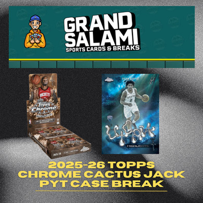 Sacramento Kings 2025-26 Topps Chrome Cactus Jack PYT Case Break #BB10