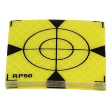 10pcs Reflector Target Sheets 50mm Self-adhesive Reflective Survey Target, Green