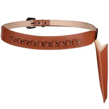 Saintrygo Halloween Cowboy Gun Belt Holster PU Leather Masquerade Western Cow...