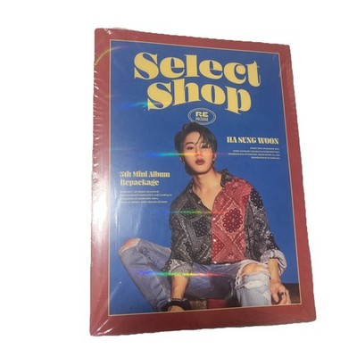 HA SUNG WOON - Select Shop (Bitter Vers) - NEW SEALED w Poster, Photocard, Book