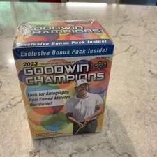 2023 UPPER DECK GOODWIN CHAMPIONS Factory Sealed Blaster Box -