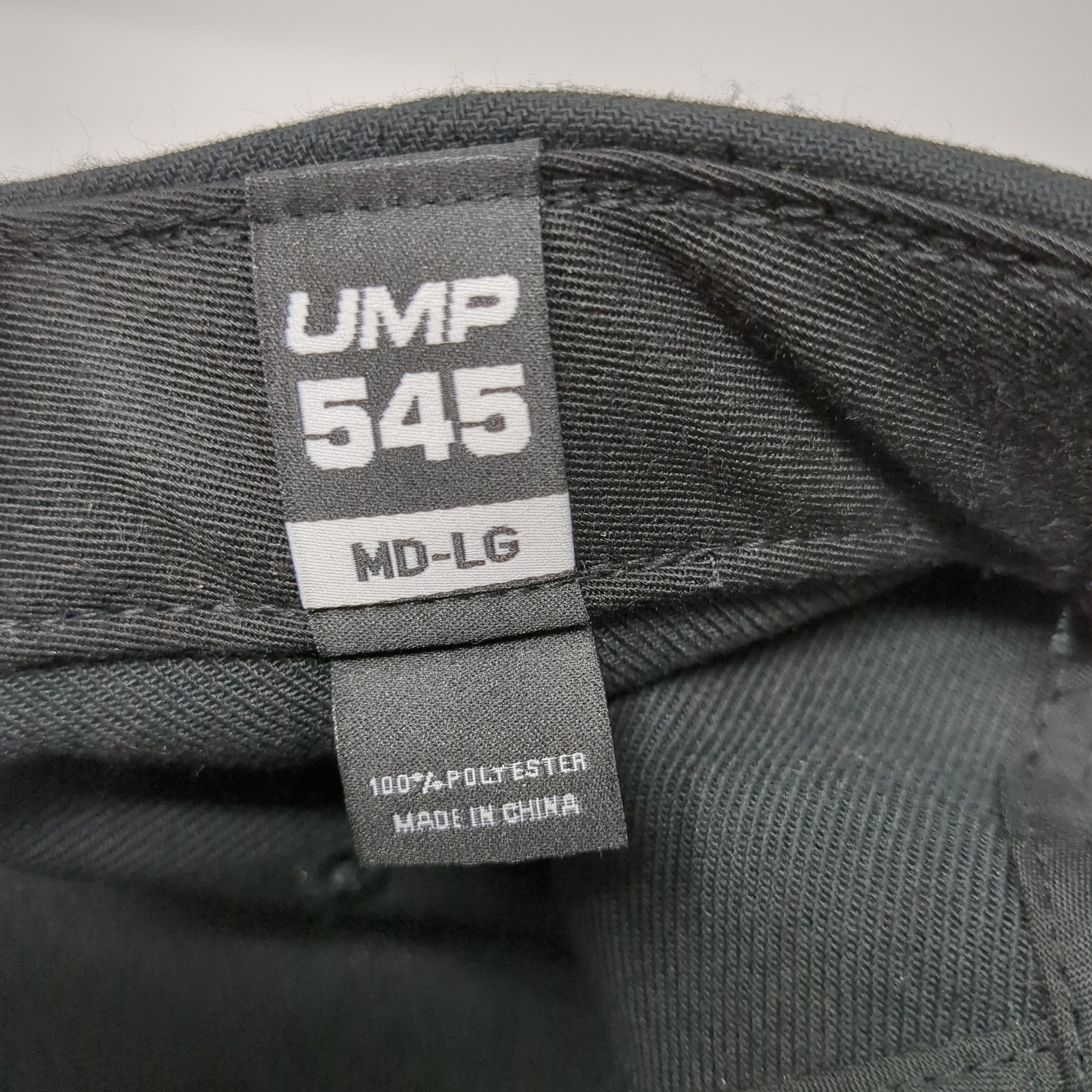 Richardson Strapback Baseball Hat Solid Black Lar… - image 10