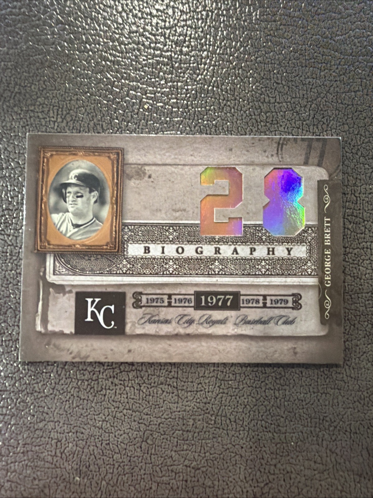 2005 Donruss Biography - George Brett Career Home Run George Brett #35