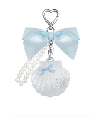 Flower Knows Shell's Jewel Highlighter Balm Blue Tears With Bag Charm Clip New