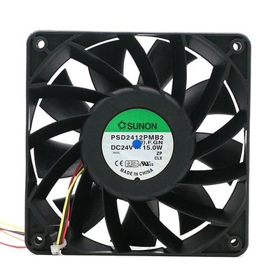   PSD2412PMB2 12038 24V 15W high air volume double   three wire speed fan *bn