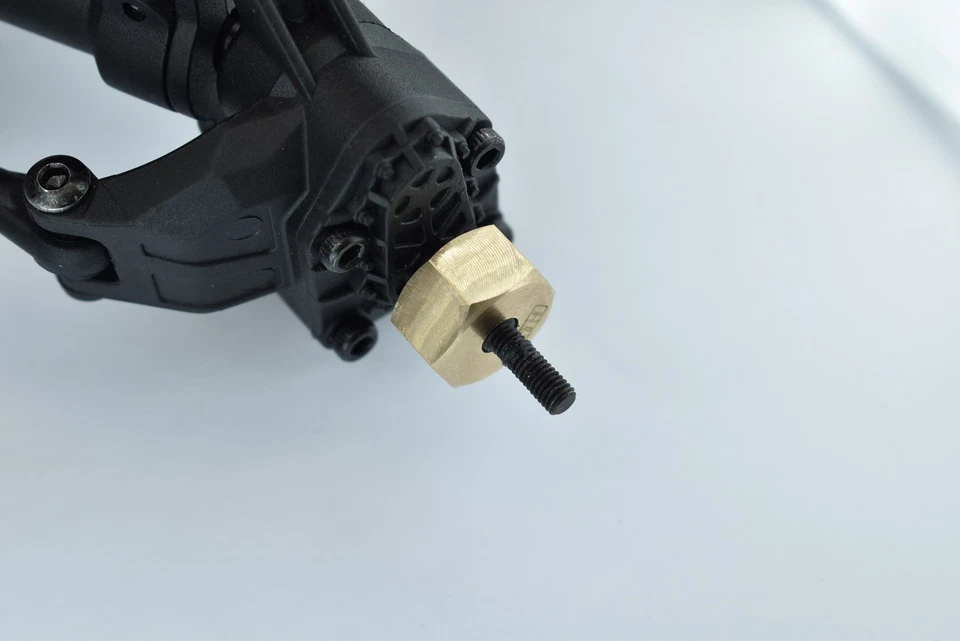 GPM Brass Hex Adapters 12x7.5mm AXIAL 1/18 UTB18 Capra Unlimited Trail AXI212015 - Image 4 of 4