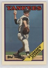 1988 Topps Collector's Edition (Tiffany) Tommy John #611 0b7