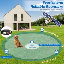 Wireless GPS Electric Dog Fence Pet Containment System Shock Collars 98-3280FT