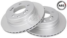 2x Bremsscheibe A.B.S. 18390 2 Bremsscheiben Hinterachse Hinten für Ssangyong