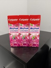 3 Colgate Max Fresh Anticavity Fluoride Toothpaste Watermelon Blast
