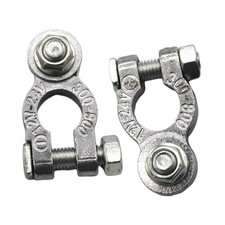 2pcs 12V Leisure Battery Terminals Connectors Clamps Van