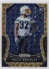 2019 Panini Prizm Rookies Lazer Prizm Nasir Adderley #382 oh4