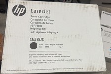 HP Genuine Black Toner Cartridge - CE255JC