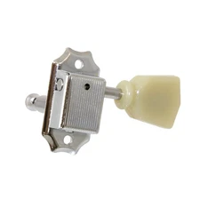 AllParts Economy Vintage-Style 3x3 Tuning Keys - Nickel - Set of 6