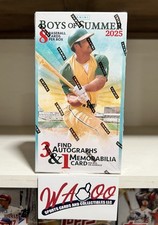 2025 Panini Boys of Summer Baseball Factory Sealed Hobby Card Box *Please Read*