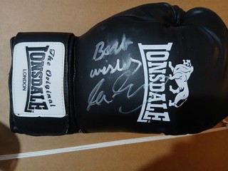 Lee Selby Signed Boxing Glove In Person World Champion
