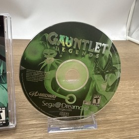 Gauntlet Legends Sega Dreamcast Game and Manual - Tested and Working! - READ