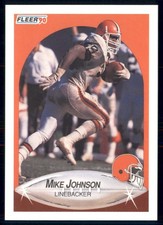 1990 Fleer - Mike Johnson #50