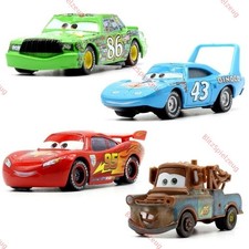 Disney Pixar Cars Diecast McQueen Chick Hicks...