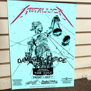 Metallica Damaged Justice | eBay