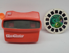 Vintage 1998 Fisher-Price View-Master 3D Viewer Red Monsters Inc Slide