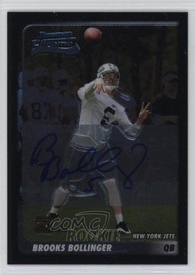 2003 Bowman Chrome Brooks Bollinger #242 Rookie Auto RC j4h