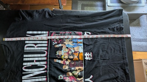 Naruto Shippuden Ripple Junction Jinchuriki T-Shirt Black Size Large - Picture 4 of 6