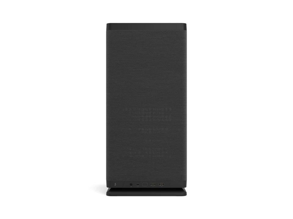 Fractal Design Mood Black Mini-ITX Small Form Factor PC Case with PCIe 4.0 Riser - Image 2 of 4