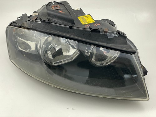 Hauptscheinwerfer rechts Audi A3 8P BJ.2004 8P0941004A / Scheibe nicht schön