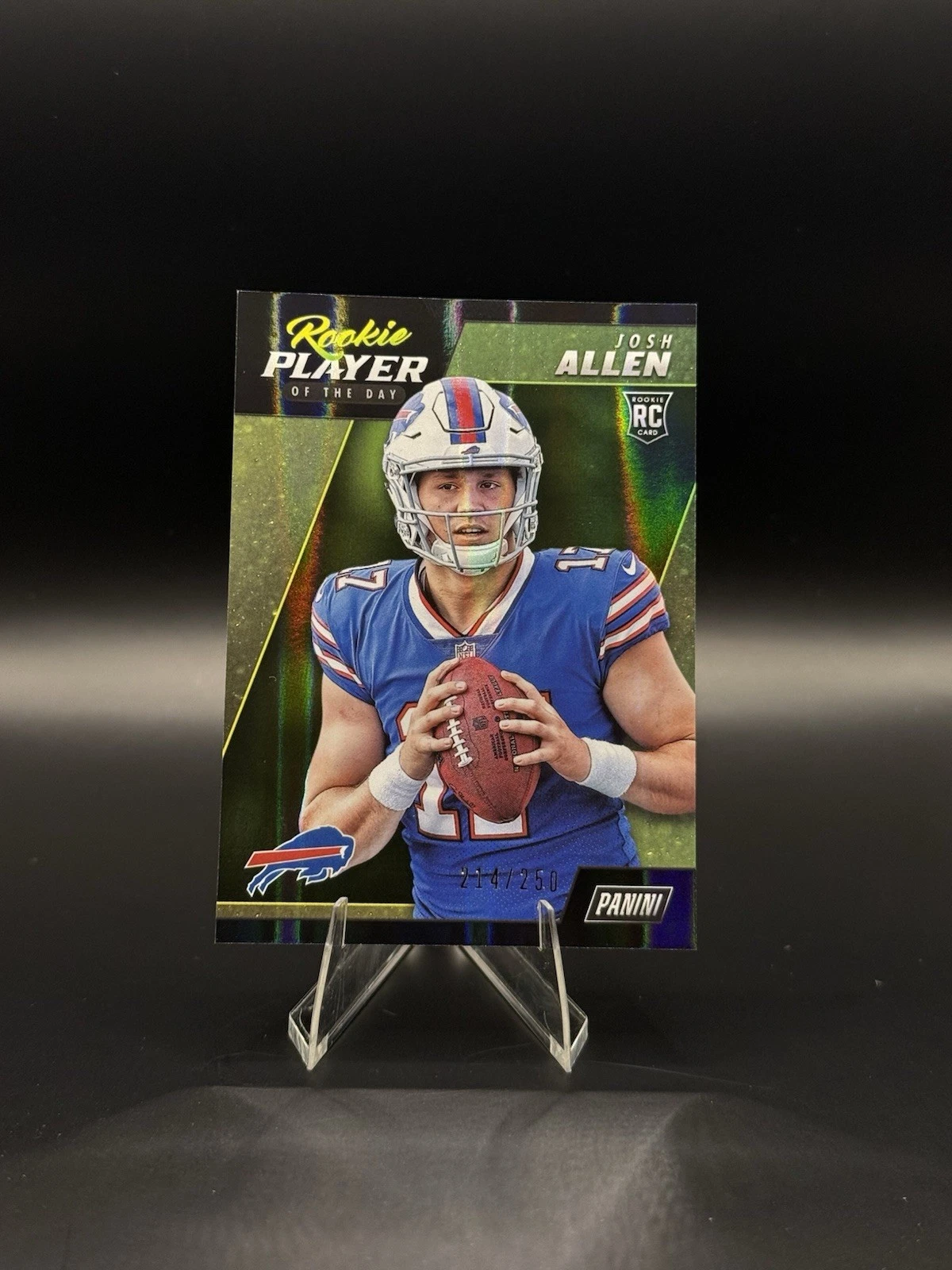 Josh Allen Panini Player of the Day Rookie Player of the Day #R2 Foil