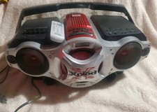 SONY Xplod CFD-G700CP CD Radio Cassette Player Boombox Used With Remote