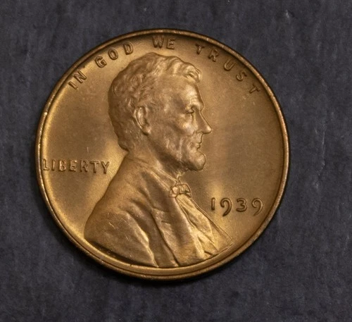 1939 Lincoln Wheat Cent Gem BU      Lot  4769