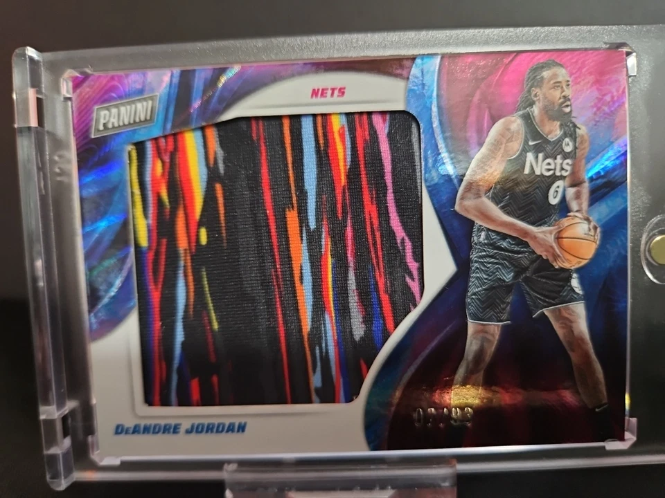 2021-22 Panini - Jumbo Memorabilia DeAndre Jordan #DJ /93 (MEM) - Image 2 of 4