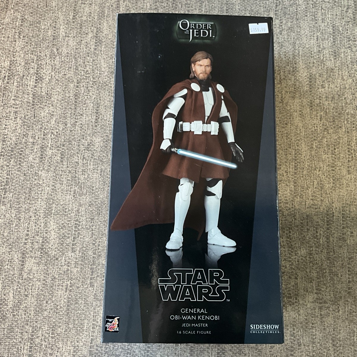 SF・ファンタジー・ホラー Sideshow Star Wars Obi-Wan Kenobi 1/6 Sideshow Star Wars 1 6th Scale General OBI Wan Kenobi Clone Armor