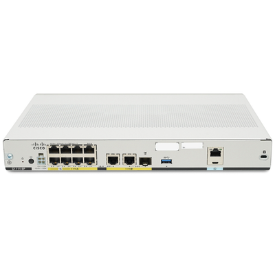 ルーター・ネットワーク機器 Cisco ISR1100 C1111-8PLTEW Cisco C1111-8P 8-Port Gigabit PoE+ SD-WAN Ethernet Integrated