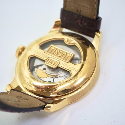 Selten Tissot Powermatic 80 Automatisch Le Locle Datum Herren Uhr mit Box - Bild 9 von 12