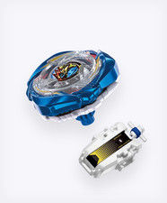 Takara Tomy Beyblade X UX-00 Glory Valkyrie LF Metal Coat Blue Starter Set