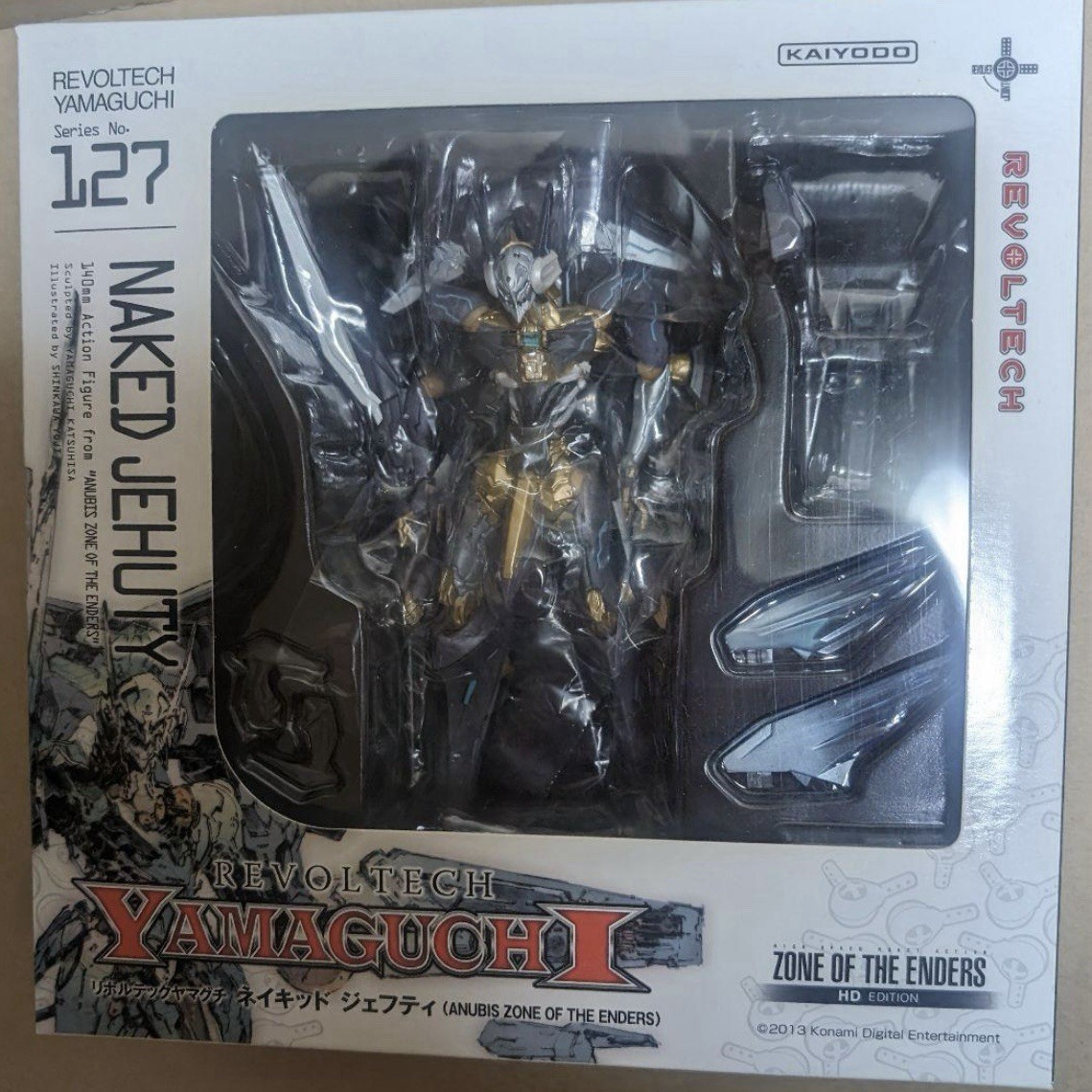 [新品・未開封]REVOLTECH YAMAGUCHI NAKED JEHUTY Ungeöffnet] Revoltech Yamaguchi Naked Jehuty Kaiyodo Figur Anubis
