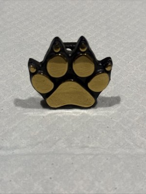  Michael Healy Solid Brass Dog Paw Doorbell Button Lighted Wired 
